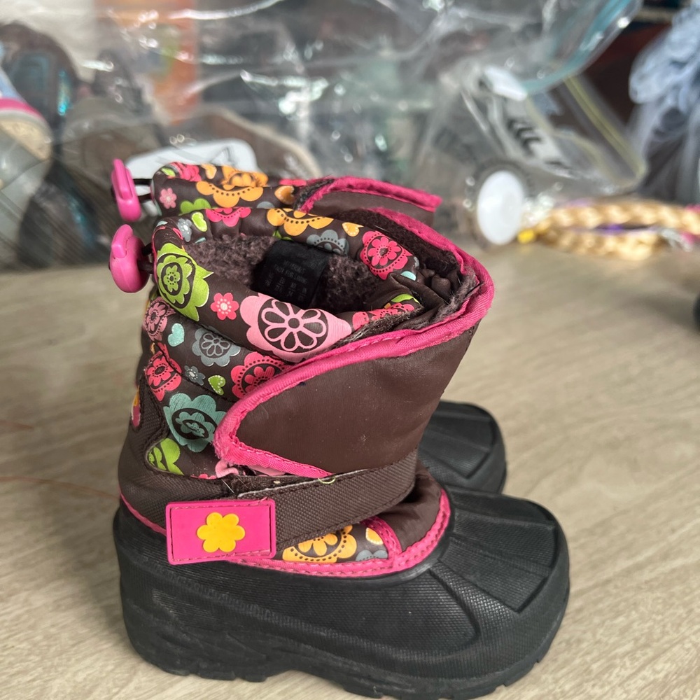 Athelech snow boots toddler 8